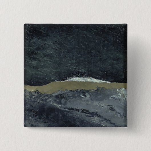 Vague VII, 1900-01 Vierkante Button 5,1 Cm (Voorkant)