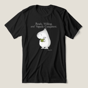Vaguely competent Hippo door Sandra Boynton T-Shir Tri-Blend Shirt