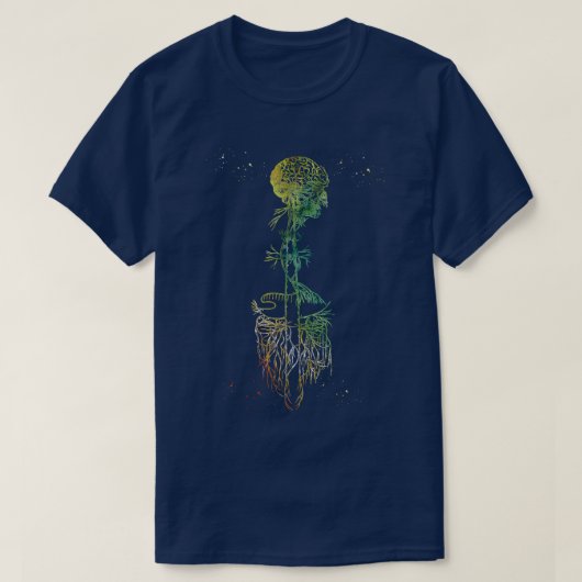 Vagus Nerve Art T-shirt (Design voorkant)