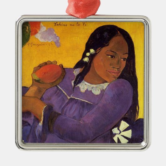 Vahine No Te Vi - Gauguin Ornament (Voorkant)