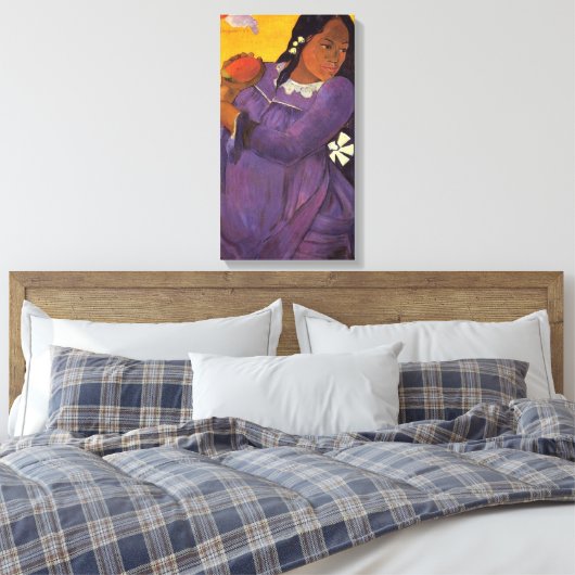 Vahine No Te VI - Paul Gauguin Canvas Afdruk (Insitu (Slaapkamer))