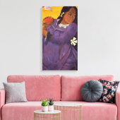 Vahine No Te VI - Paul Gauguin Canvas Afdruk (Insitu (Woonkamer))