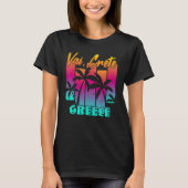 Vai Crete Creece T-shirt (Voorkant)