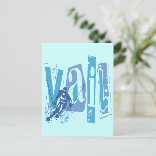 VAIL BRIEFKAART (Staand voorkant)