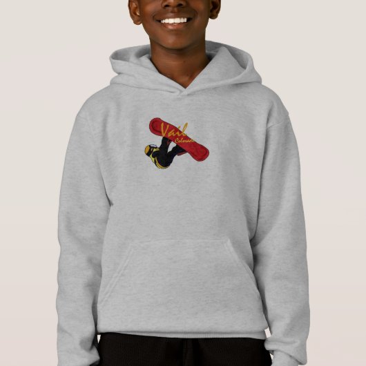 Vail Coloardo kinder hoodie (Voorkant)
