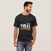Vail Colorado 70'S 80'S Stijl T-shirt (Voorkant volledig)
