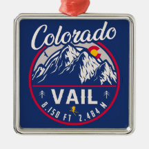 Vail Colorado berg - Retro Sign