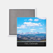 Vail Colorado Bergen Magnet (Voorkant / Achterkant)
