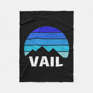 Vail, Colorado Blauwe Vogel Dag Fleece Deken