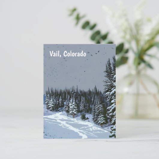 Vail, Colorado Briefkaart (Staand voorkant)