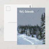 Vail, Colorado Briefkaart (Voorkant / Achterkant)