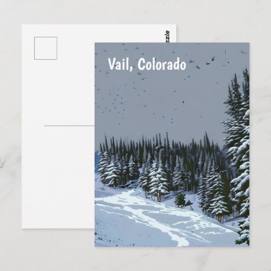 Vail, Colorado Briefkaart (Voorkant / Achterkant)