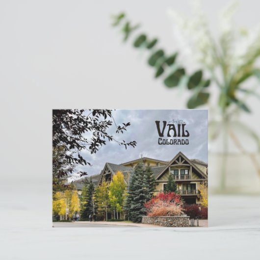 Vail, Colorado Briefkaart (Staand voorkant)