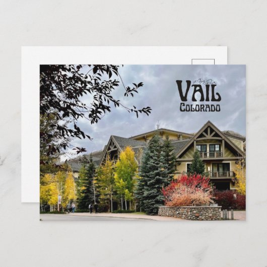 Vail, Colorado Briefkaart (Voorkant / Achterkant)