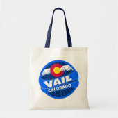 Vail Colorado canvas tas (Voorkant)