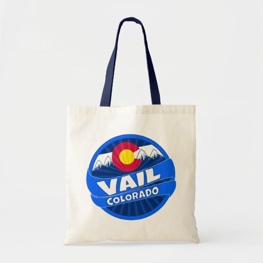 Vail Colorado canvas tas (Voorkant)
