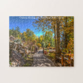 Vail Colorado Forest Park kerstcadeautjes Legpuzzel (Horizontaal)