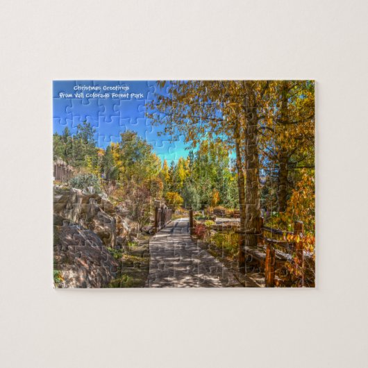 Vail Colorado Forest Park. Legpuzzel (Horizontaal)