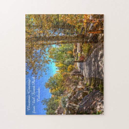 Vail Colorado Forest Park Legpuzzel (Verticaal)