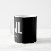 Vail Colorado Graphic Ski Koffiemok (Voorkant links)