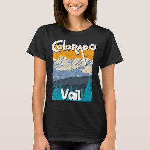 Vail Colorado Mountain State Rocky Mountains T-shi T-shirt