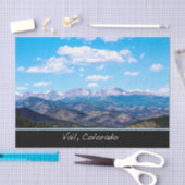 Vail, Colorado Mountains Tissuepapier (Craft)