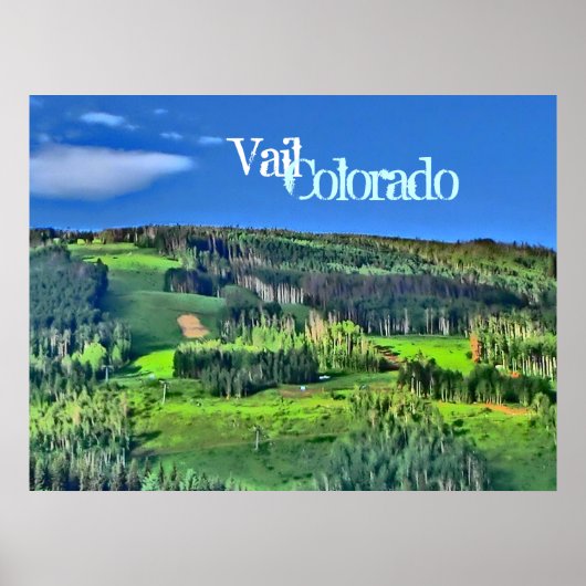 Vail Colorado print (Voorkant)