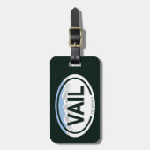 Vail Colorado Rocky Mountain Bagage Bagagelabel (Voorkant verticaal)