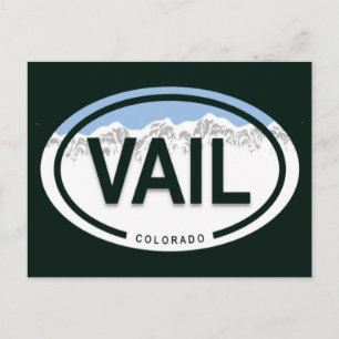 Vail Colorado Rocky Mountain Briefkaart
