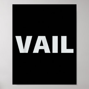 Vail Colorado - Rocky Mountain Skiën &Camp; Snowbo Poster