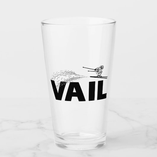 Vail Colorado Schansspringer Glas (Voorkant)