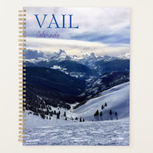 Vail Colorado Schilderachtig jaar Planner Notitieb