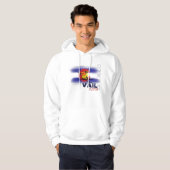 Vail Colorado ski elevisieluik Hoodie (Voorkant volledig)