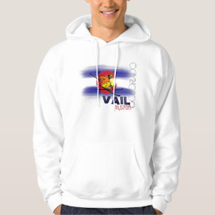 Vail Colorado ski elevisieluik Hoodie