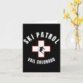 Vail Colorado Ski Patrol Kaart (Gele Bloem)