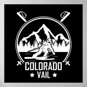 Vail Colorado Ski Poster