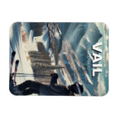Vail Colorado Ski Snowboard Magneet (Horizontaal)
