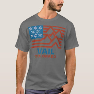 Vail Colorado Ski Snowboard Snow Mountain T-shirt