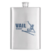 Vail Colorado Skier Flacon (Voorkant)