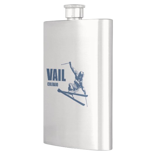 Vail Colorado Skier Flacon (Links)