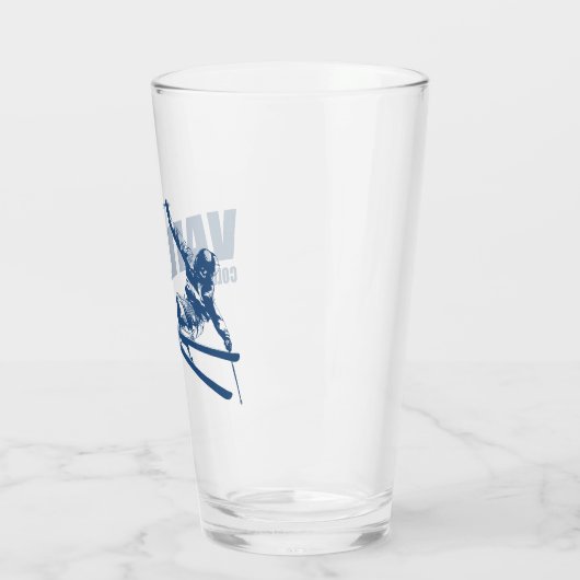 Vail Colorado Skier Glas (Links)