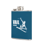 Vail Colorado Skier Heupfles (Links)