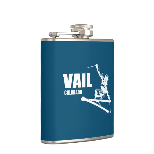 Vail Colorado Skier Heupfles (Rechts)