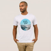 Vail Colorado Snow Mountains  T-shirt (Voorkant volledig)