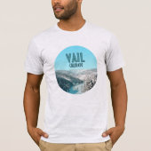 Vail Colorado Snow Mountains  T-shirt (Voorkant)