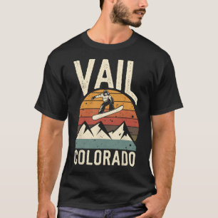 Vail Colorado Snowboard  Snowboarden Mount T-shirt