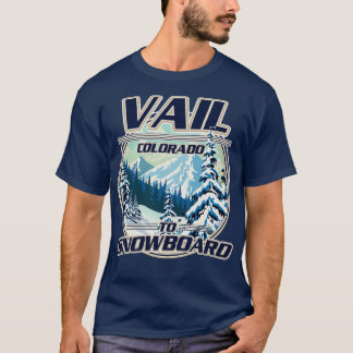 Vail Colorado Snowboarden T-shirt