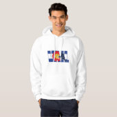 Vail Colorado Snowboarder Hoodie (Voorkant volledig)