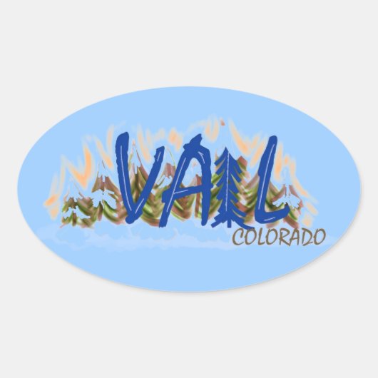 Vail Colorado sticker (Voorkant)