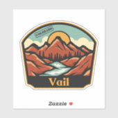 Vail, Colorado Sticker (Vel)